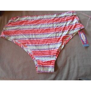 Cheek Boss Panty Women's 2XL Nordic Stripe Serape Cheeky Underwear